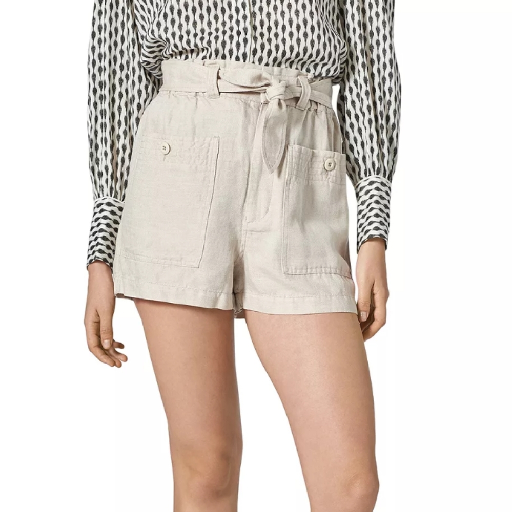 Joie Lindsi. Linen blend Shorts SZ.Med NWT